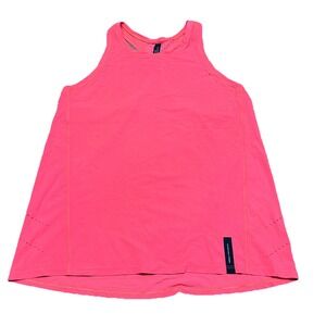 Athleta x Allyson Felix Ultimate Legend Racerback Tank Top Neon Orange Women's S